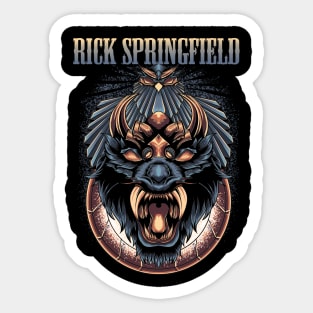 RICK SPRINGFIELD BAND Sticker